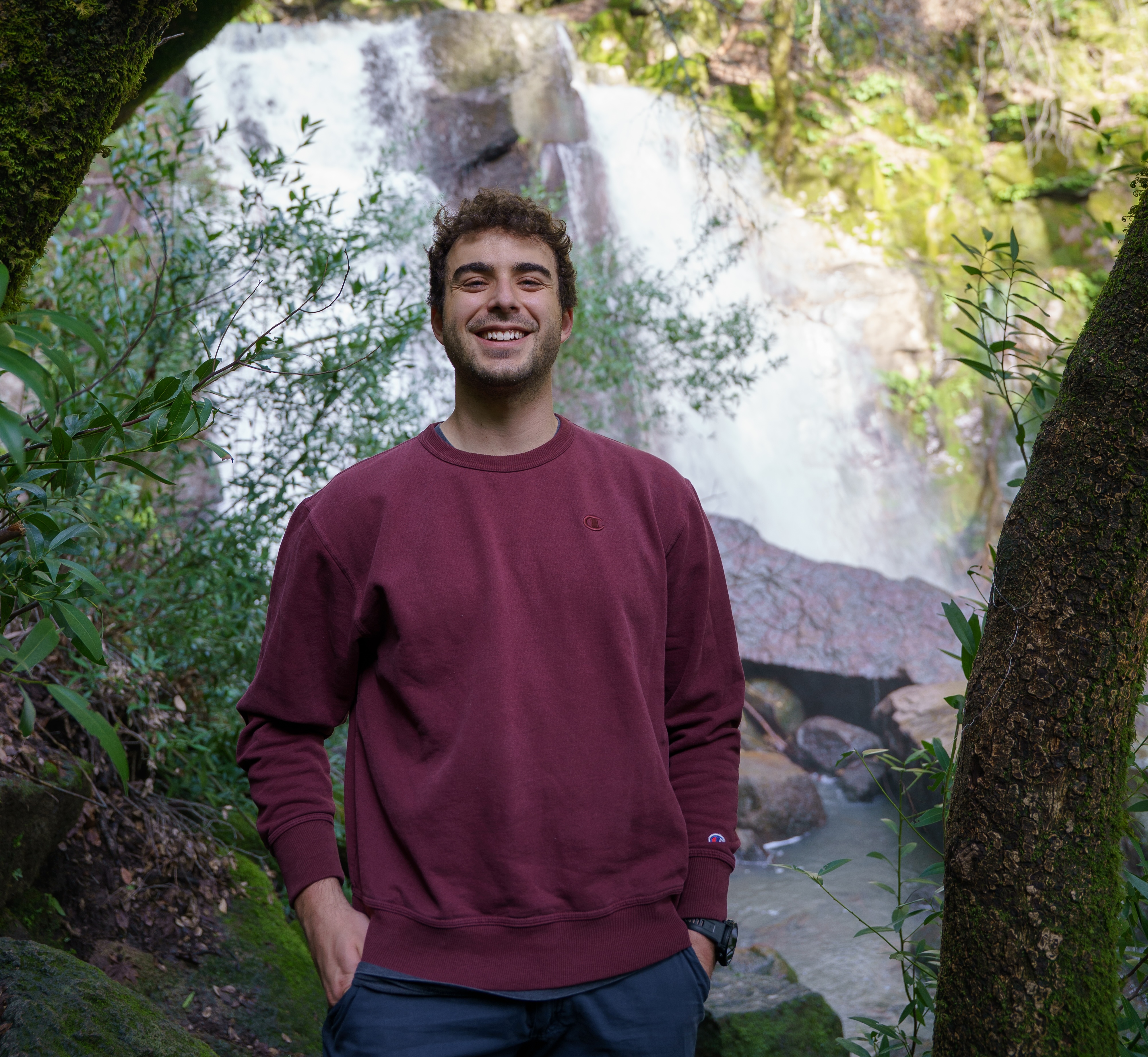 Me at Linda Falls in Napa County, California